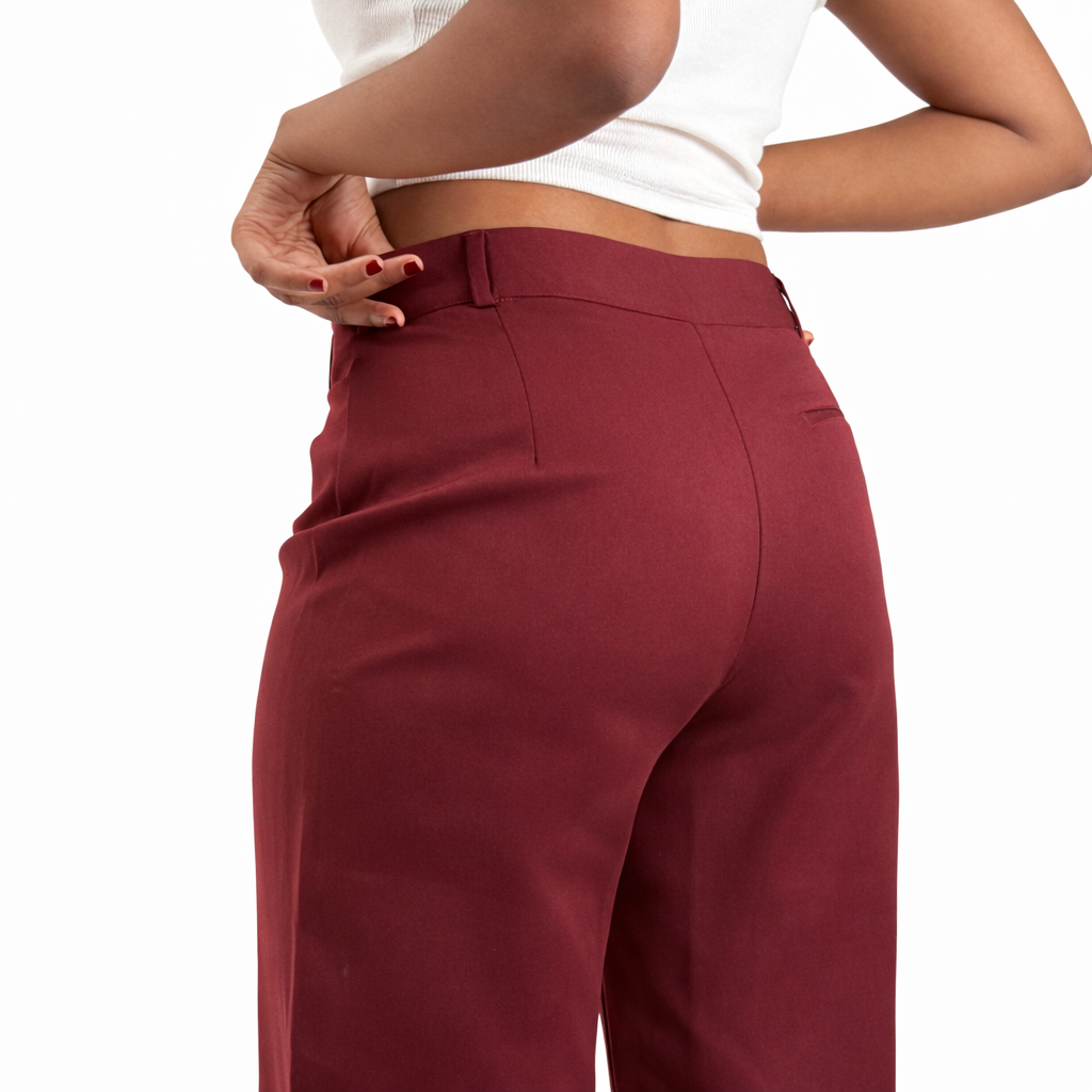 MAROON FORMAL PANTS